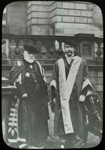 Image of Peary being Honored, with Sir William Turner